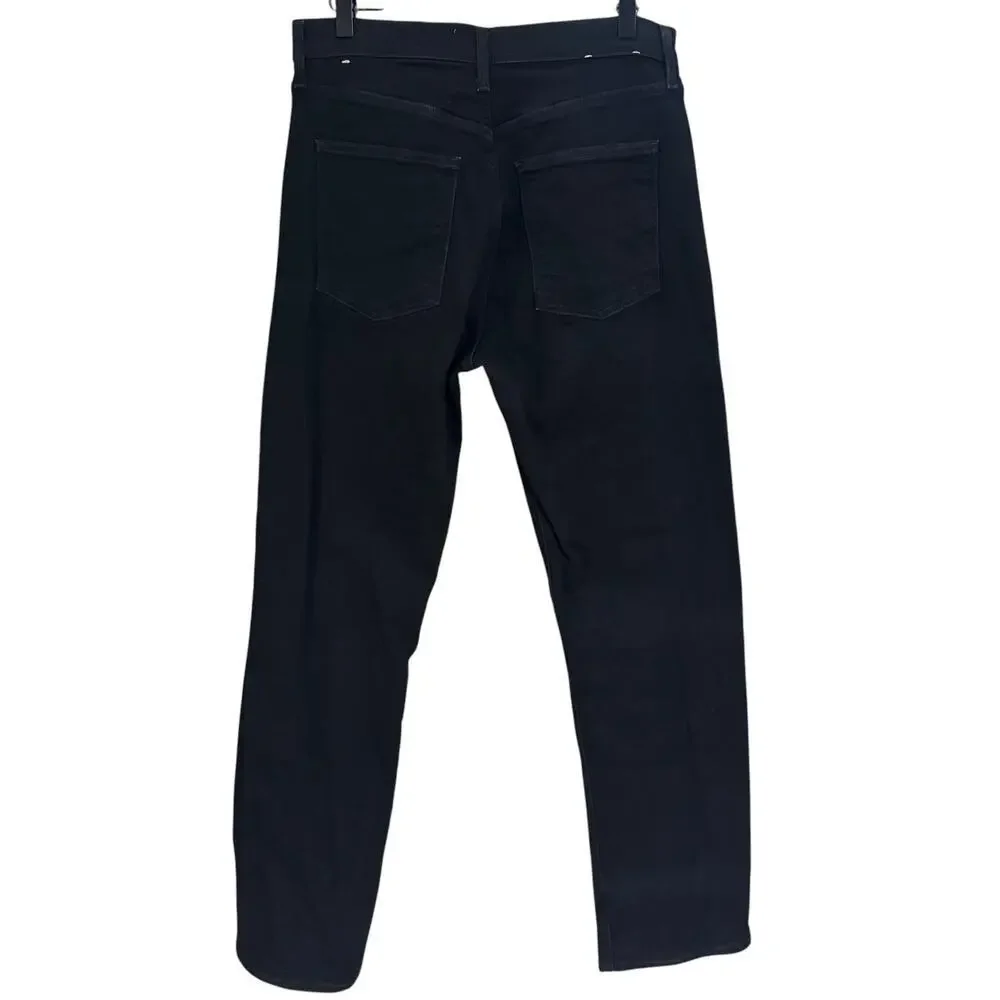 AGOLDE 90's Pinch Waist Straight Long Jeans in 